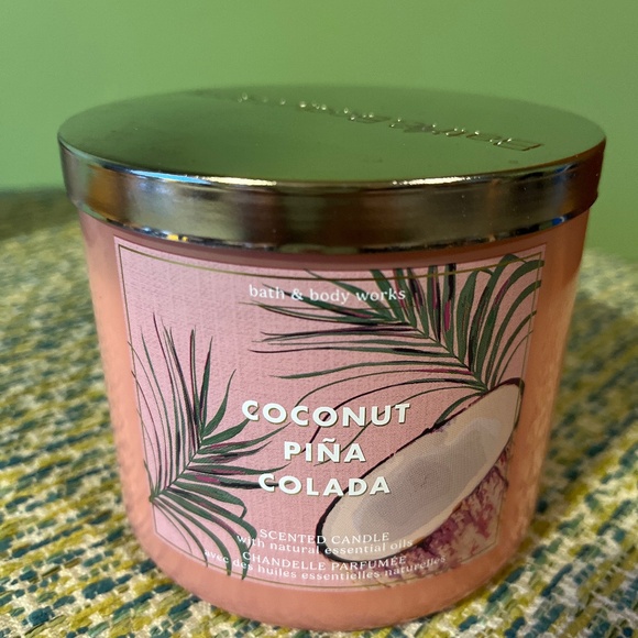 Bath & Body Works Other - Bath and body works coconut pins colada 3 wick candle